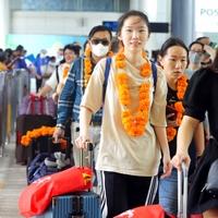 Bali welcomes back 1st flight from China as COVID rules ease