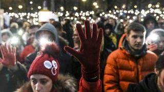 Studenti na protestu u Beogradu podržali profesore i pozvali na generalni štrajk