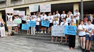 Dubrovnik: Protest zbog mogućeg puštanja na slobodu Klevise Ymeri