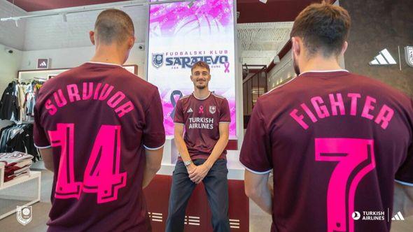 FK Sarajevo u saradnji s udruženjem "Think Pink" - Avaz