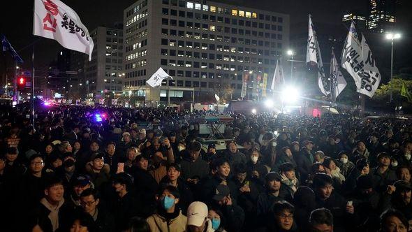 S protesta u Južnoj Koreji - Avaz