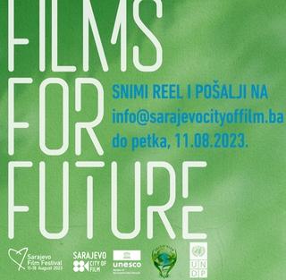 SFF: Takmičenje za mlade "Films for Future- Filmovi za budućnost"