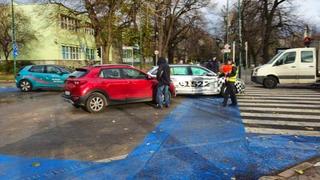 Sudar na Vilsonovom šetalištu: Policija na terenu, saobraćaj se odvija otežano