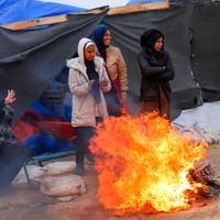 Raseljeni Palestinci u Gazi pogođeni teškim vremenskim nepogodama