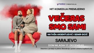 Premijera predstave "Večeras smo sami": Duhovita i emotivna priča o muško-ženskim odnosima