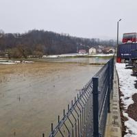 Zbog topljenja snijega, Sprečko polje pod vodom, klizišta ugrožavaju kuće