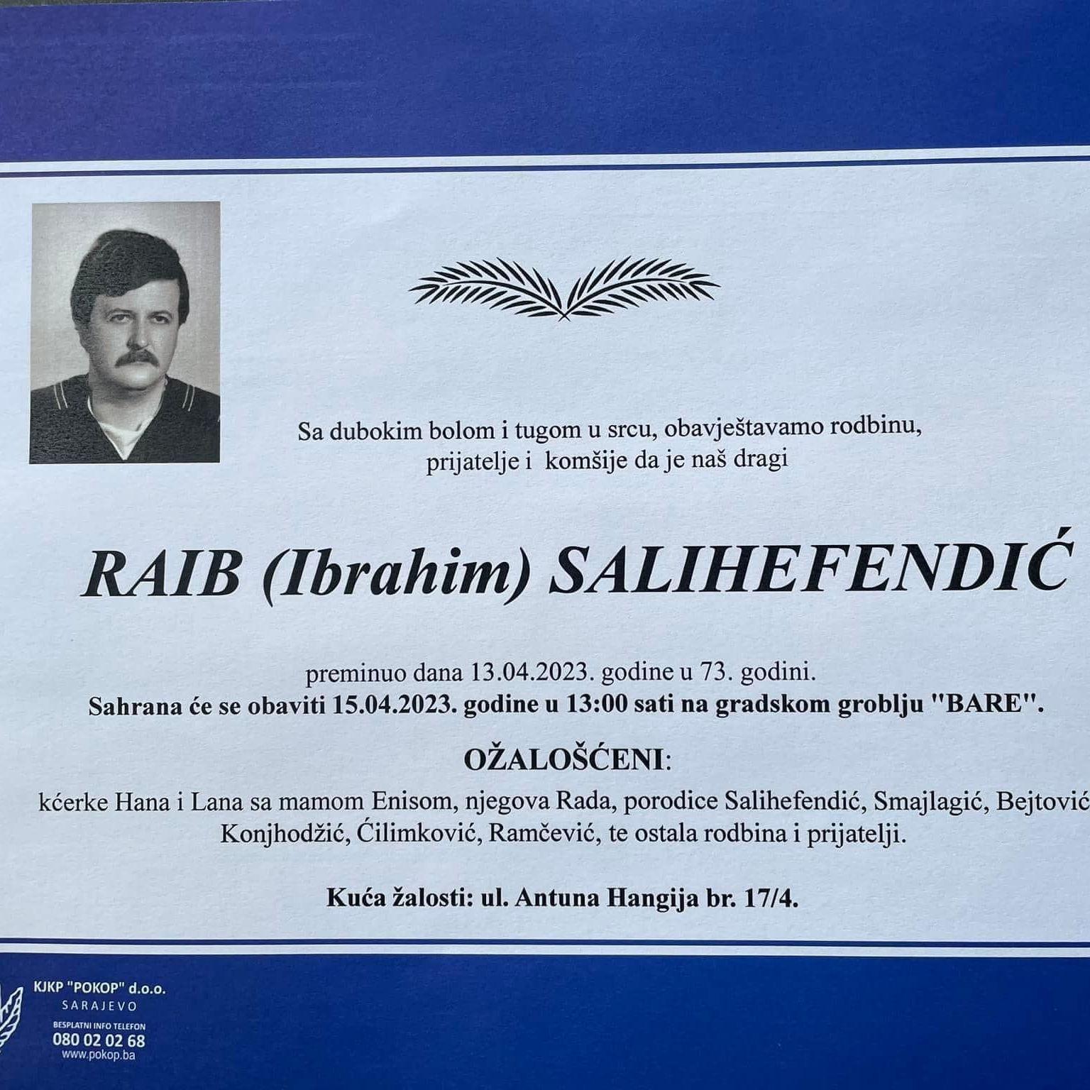 Preminuo ugledni sarajevski ortoped Raib Salihefendić, tvorac ratnog fiksatora