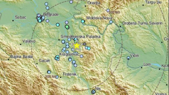 Zemljotres u Srbiji - Avaz