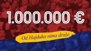 Splitski Hajduk u ovoj godini od članarina već zaradio milion eura
