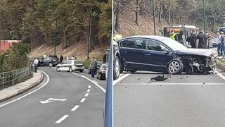 Nesreća na magistralnom putu Vogošća - Semizovac, obustavljen saobraćaj