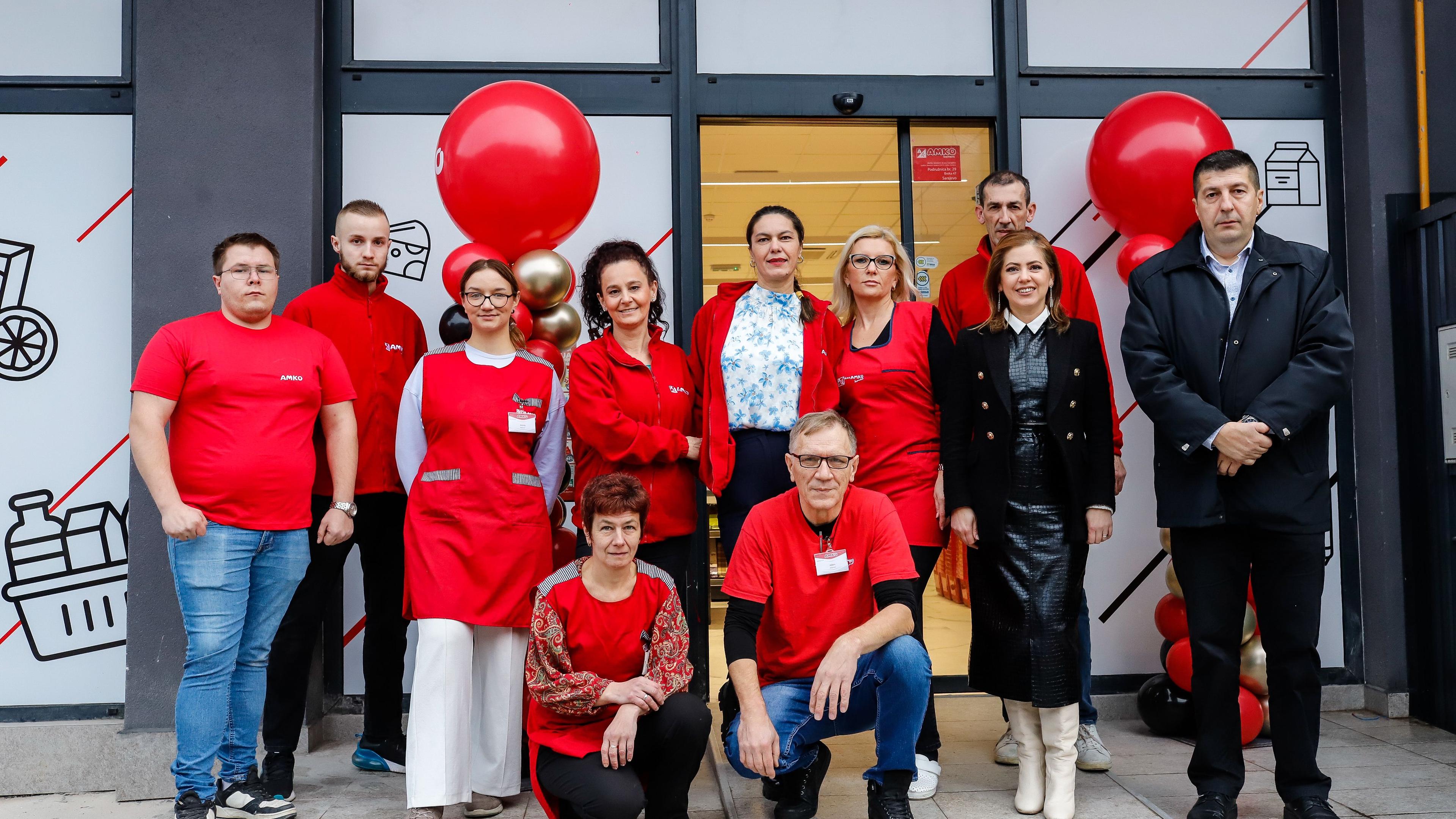 Svečano otvoren novi supermarket Amko komerca u naselju Breka